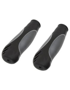 Grips 7/8 long 135mm Kraton Rubber 3723G Black/Gray.